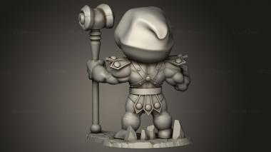 Chibi Funko (Skeletor Chibi, CHIBI_3537) 3D models for cnc