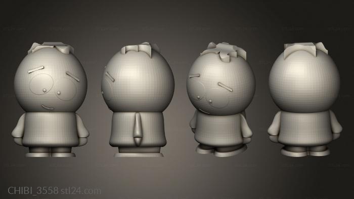 Chibi Funko (South Park Butters, CHIBI_3558) 3D models for cnc