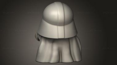 Chibi Funko (Star Wars Darth Vader, CHIBI_3610) 3D models for cnc