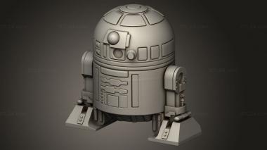 Chibi Funko (Star Wars, CHIBI_3621) 3D models for cnc