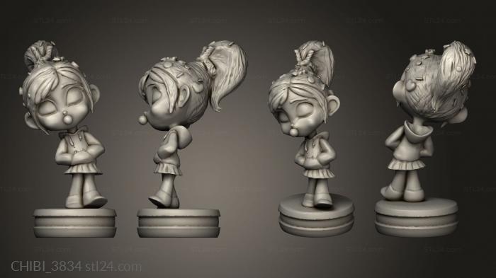 Chibi Funko (Vanellope, CHIBI_3834) 3D models for cnc