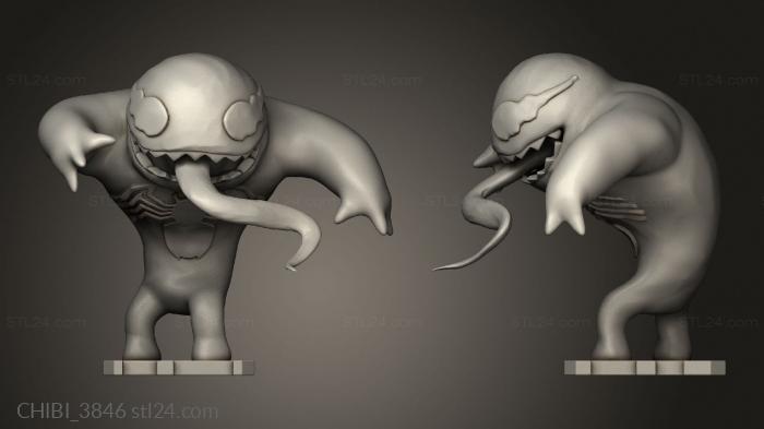 Chibi Funko (Venom Solo, CHIBI_3846) 3D models for cnc