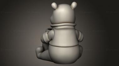 Chibi Funko (Winnie the Pooh Hex, CHIBI_3937) 3D models for cnc