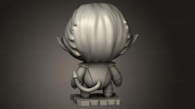 Chibi Funko (X Men turn xmen NIGHTCLER, CHIBI_3960) 3D models for cnc