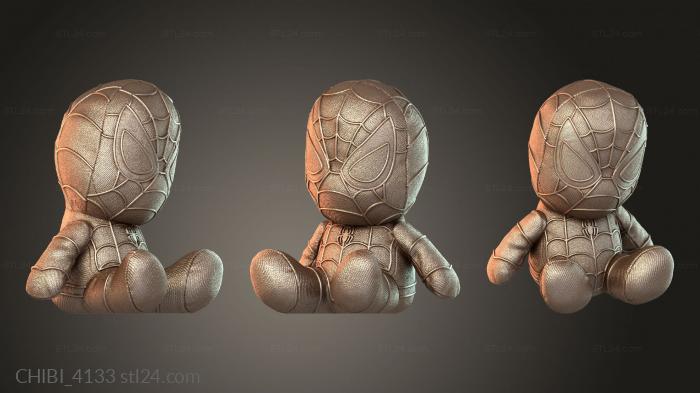 Chibi Funko / Чиби Фанко (CHIBI_4133) 3D модель для ЧПУ станка