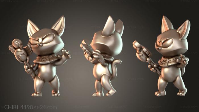 Chibi Funko / Чиби Фанко (CHIBI_4198) 3D модель для ЧПУ станка
