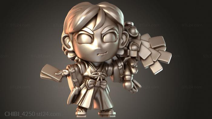 Chibi Funko / Чиби Фанко (CHIBI_4250) 3D модель для ЧПУ станка