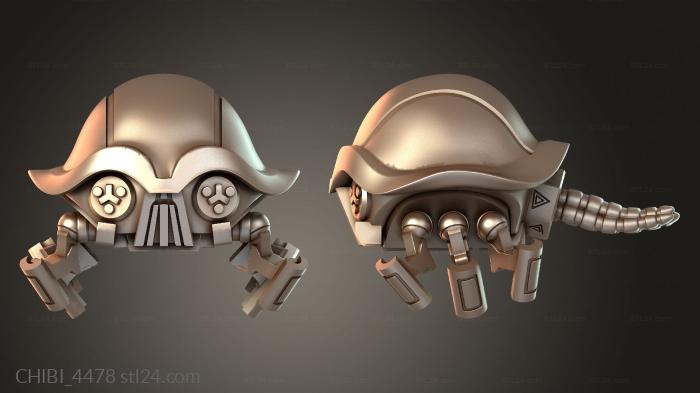 Chibi Funko / Чиби Фанко (CHIBI_4478) 3D модель для ЧПУ станка