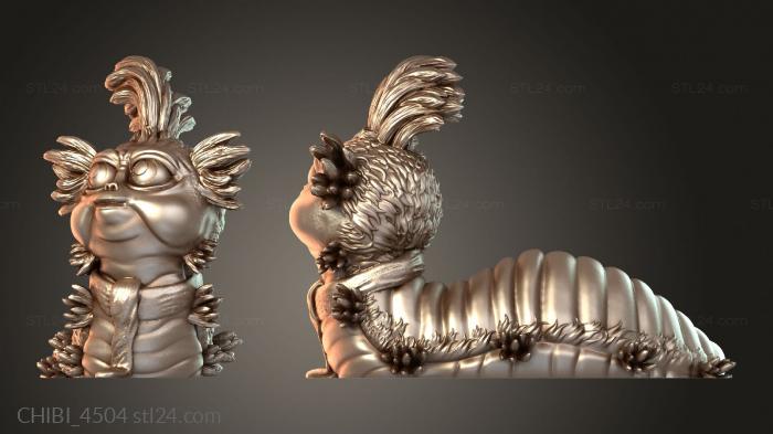 Chibi Funko / Чиби Фанко (CHIBI_4504) 3D модель для ЧПУ станка