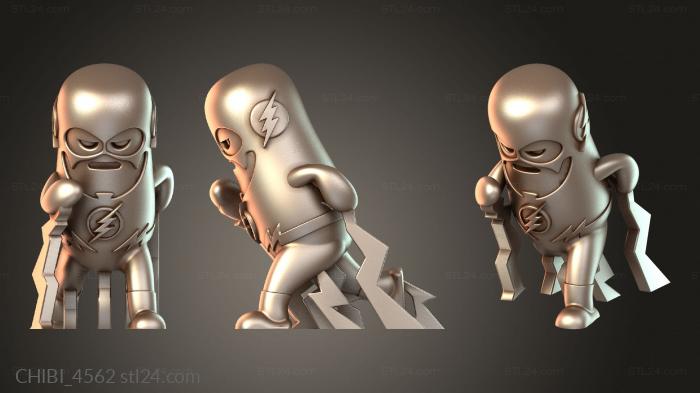 Chibi Funko / Чиби Фанко (CHIBI_4562) 3D модель для ЧПУ станка