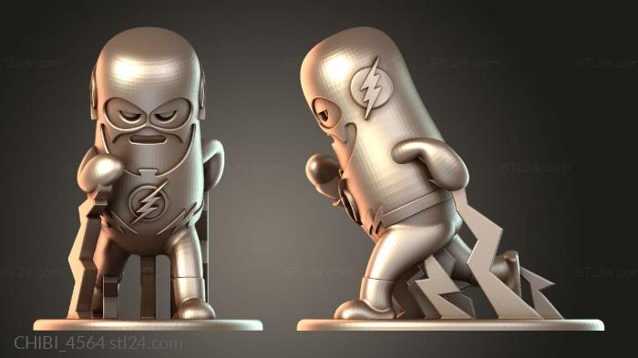 Chibi Funko / Чиби Фанко (CHIBI_4564) 3D модель для ЧПУ станка