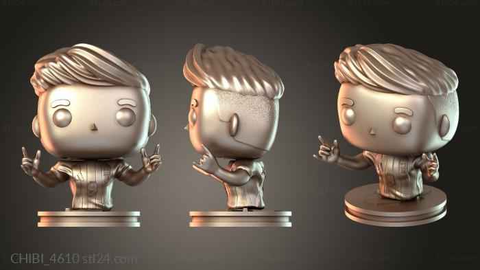 Chibi Funko / Чиби Фанко (CHIBI_4610) 3D модель для ЧПУ станка