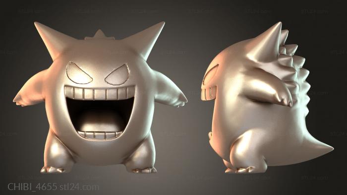 Chibi Funko / Чиби Фанко (CHIBI_4655) 3D модель для ЧПУ станка