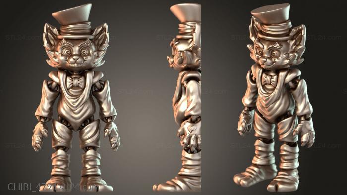 Chibi Funko / Чиби Фанко (CHIBI_4791) 3D модель для ЧПУ станка