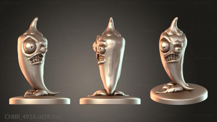 Chibi Funko / Чиби Фанко (CHIBI_4918) 3D модель для ЧПУ станка
