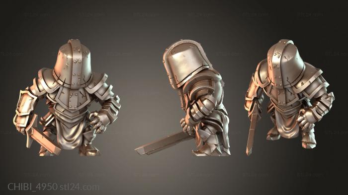 Chibi Funko / Чиби Фанко (CHIBI_4950) 3D модель для ЧПУ станка