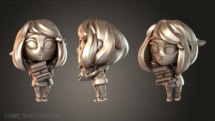 Chibi Funko / Чиби Фанко (CHIBI_5043) 3D модель для ЧПУ станка