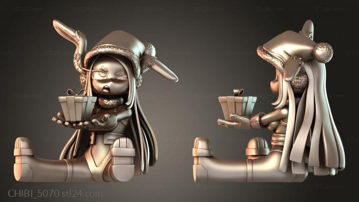 Chibi Funko / Чиби Фанко (CHIBI_5070) 3D модель для ЧПУ станка