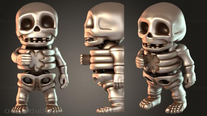 Chibi Funko / Чиби Фанко (CHIBI_5093) 3D модель для ЧПУ станка