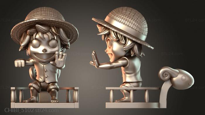 Chibi Funko / Чиби Фанко (CHIBI_5102) 3D модель для ЧПУ станка