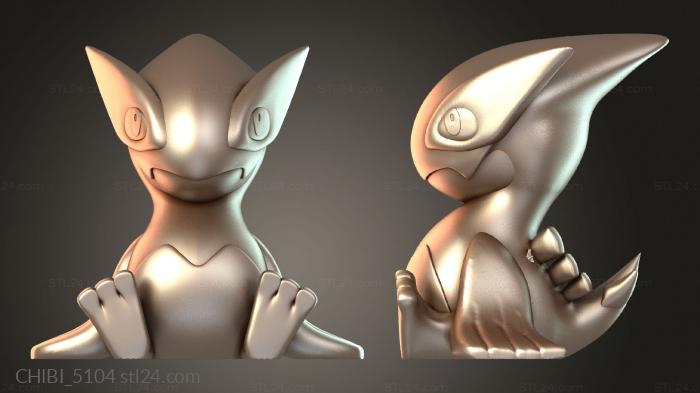 Chibi Funko / Чиби Фанко (CHIBI_5104) 3D модель для ЧПУ станка
