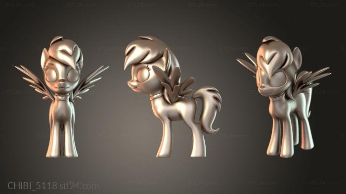 Chibi Funko / Чиби Фанко (CHIBI_5118) 3D модель для ЧПУ станка