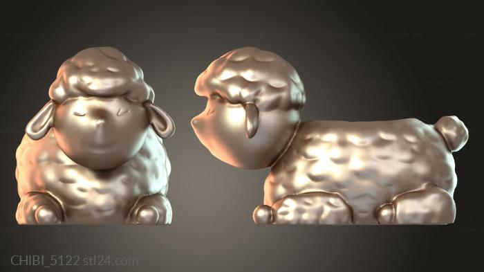 Chibi Funko / Чиби Фанко (CHIBI_5122) 3D модель для ЧПУ станка