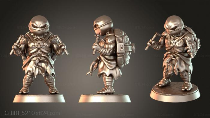 Chibi Funko / Чиби Фанко (CHIBI_5210) 3D модель для ЧПУ станка