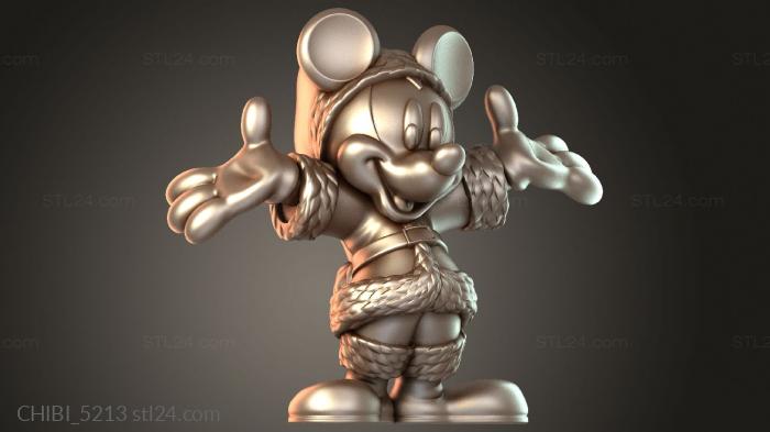 Chibi Funko / Чиби Фанко (CHIBI_5213) 3D модель для ЧПУ станка