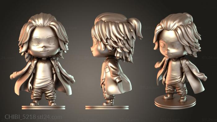 Chibi Funko / Чиби Фанко (CHIBI_5218) 3D модель для ЧПУ станка