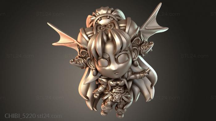 Chibi Funko / Чиби Фанко (CHIBI_5220) 3D модель для ЧПУ станка