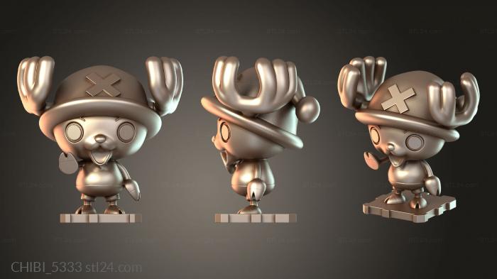 Chibi Funko / Чиби Фанко (CHIBI_5333) 3D модель для ЧПУ станка