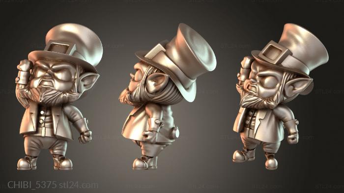 Chibi Funko / Чиби Фанко (CHIBI_5375) 3D модель для ЧПУ станка
