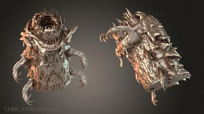 Chibi Funko / Чиби Фанко (CHIBI_5398) 3D модель для ЧПУ станка