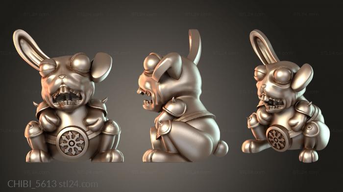 Chibi Funko / Чиби Фанко (CHIBI_5613) 3D модель для ЧПУ станка
