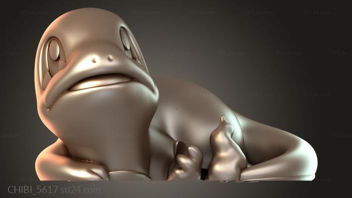 Chibi Funko / Чиби Фанко (CHIBI_5617) 3D модель для ЧПУ станка
