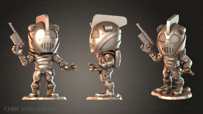 Chibi Funko / Чиби Фанко (CHIBI_5650) 3D модель для ЧПУ станка