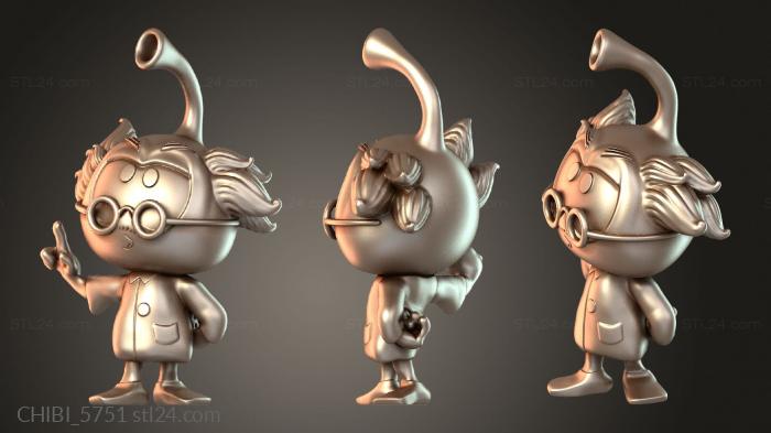 Chibi Funko / Чиби Фанко (CHIBI_5751) 3D модель для ЧПУ станка