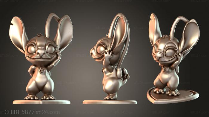 Chibi Funko / Чиби Фанко (CHIBI_5877) 3D модель для ЧПУ станка