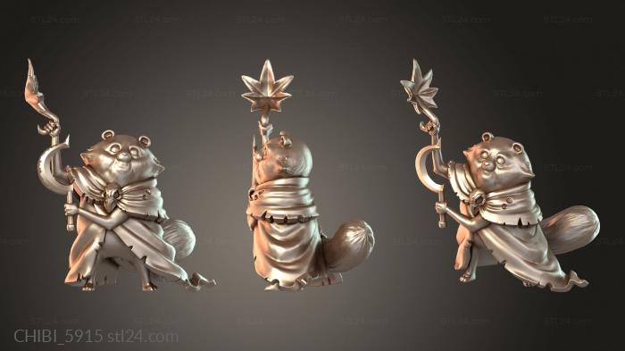 Chibi Funko / Чиби Фанко (CHIBI_5915) 3D модель для ЧПУ станка