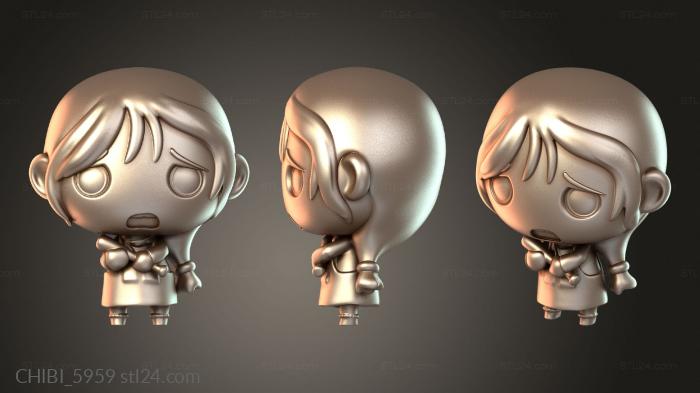 Chibi Funko / Чиби Фанко (CHIBI_5959) 3D модель для ЧПУ станка