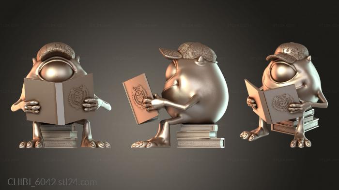 Chibi Funko / Чиби Фанко (CHIBI_6042) 3D модель для ЧПУ станка