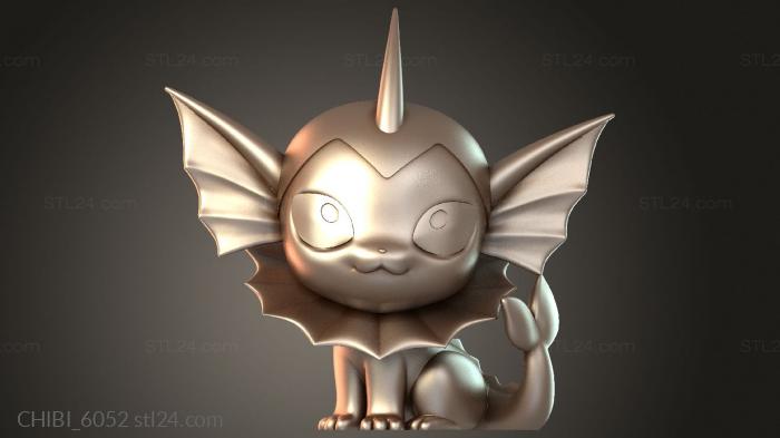 Chibi Funko / Чиби Фанко (CHIBI_6052) 3D модель для ЧПУ станка