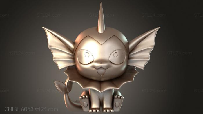Chibi Funko / Чиби Фанко (CHIBI_6053) 3D модель для ЧПУ станка