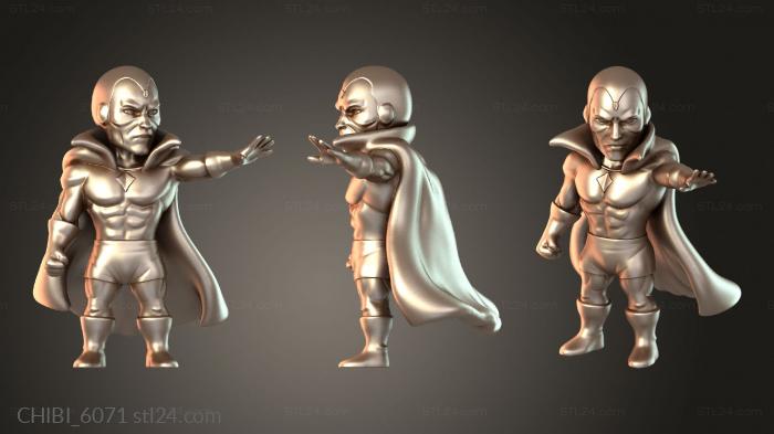 Chibi Funko / Чиби Фанко (CHIBI_6071) 3D модель для ЧПУ станка