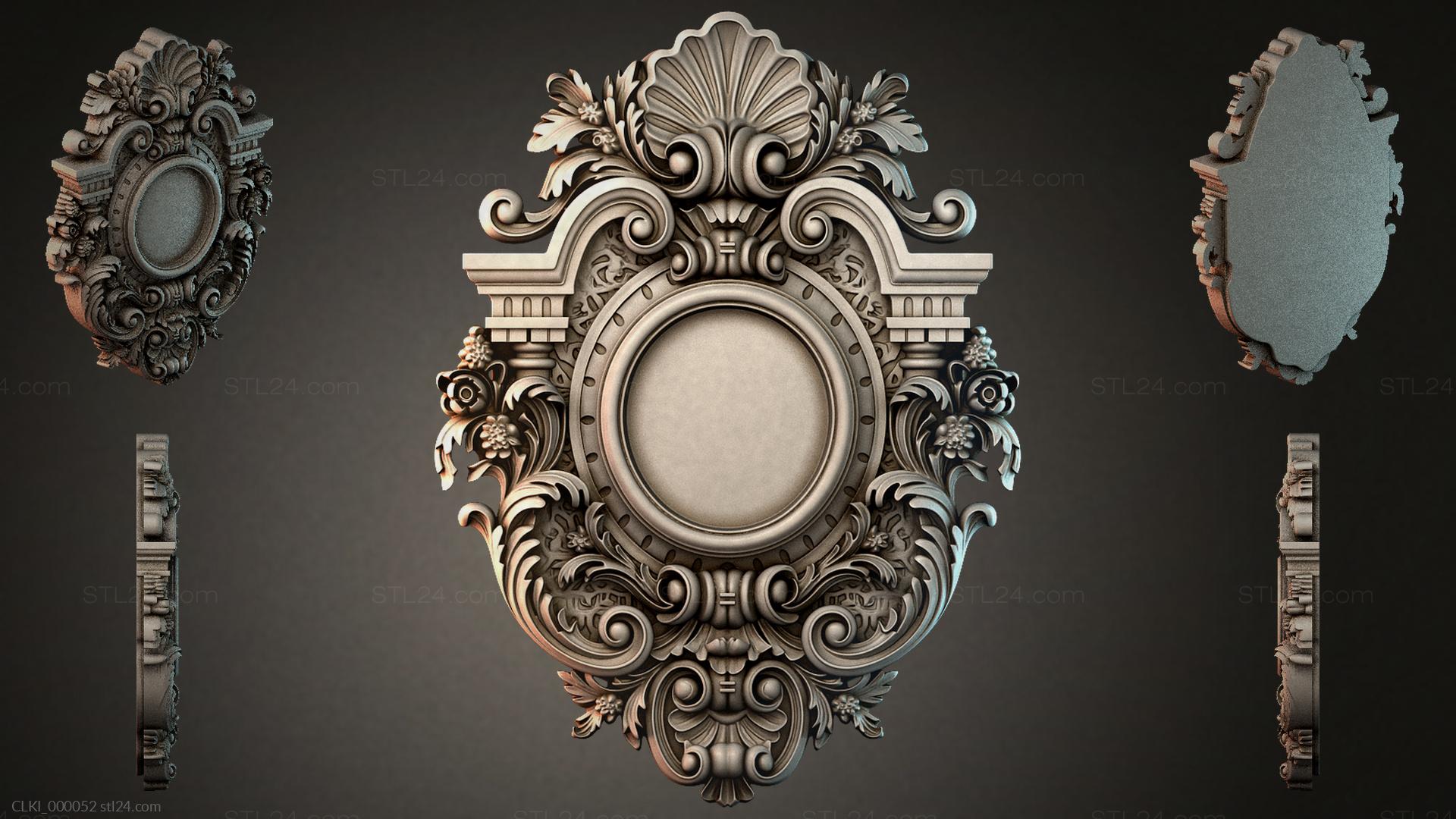 Different watches - CLKI_000052. 3D stl model for CNC