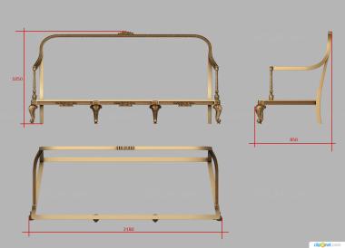 Sofas (Sofa chair, DIV_0174) 3D models for cnc