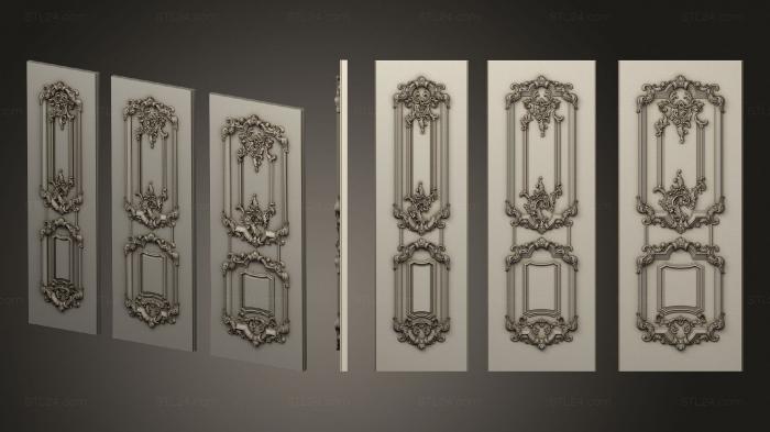 Doors (Doors are carved in different sizes, DVR_0430) 3D models for cnc