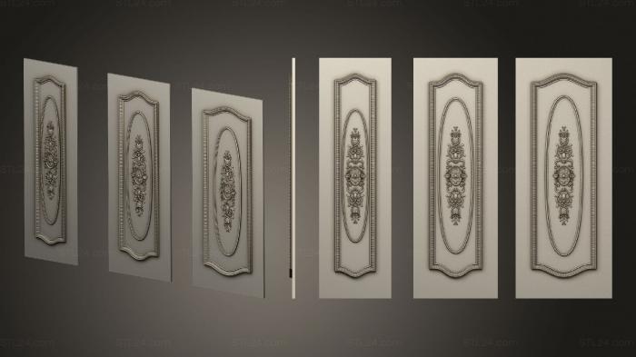 Doors (Doors are carved in different sizes, DVR_0432) 3D models for cnc