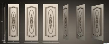 Doors (Doors are carved in different sizes, DVR_0432) 3D models for cnc